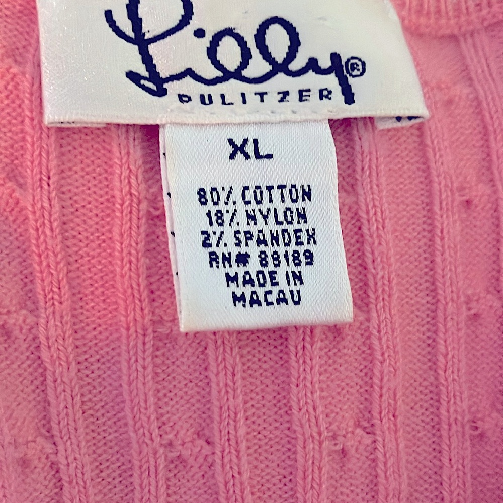Happy Pink LILY PULITZER Sweater